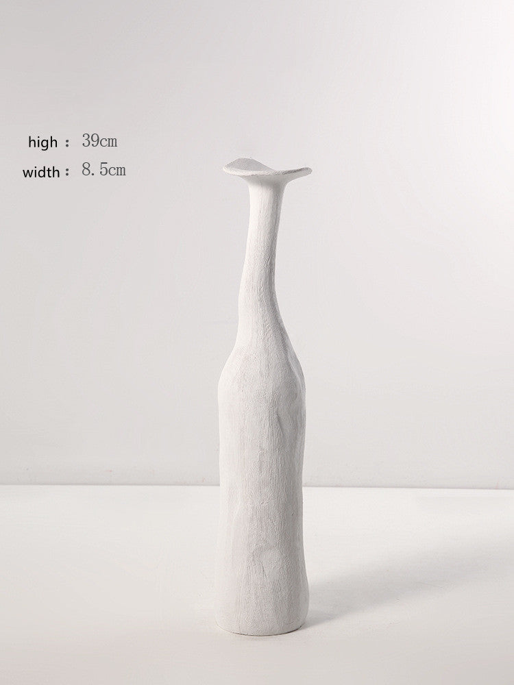 Black And White Creative Ceramic Vase Home Decoration