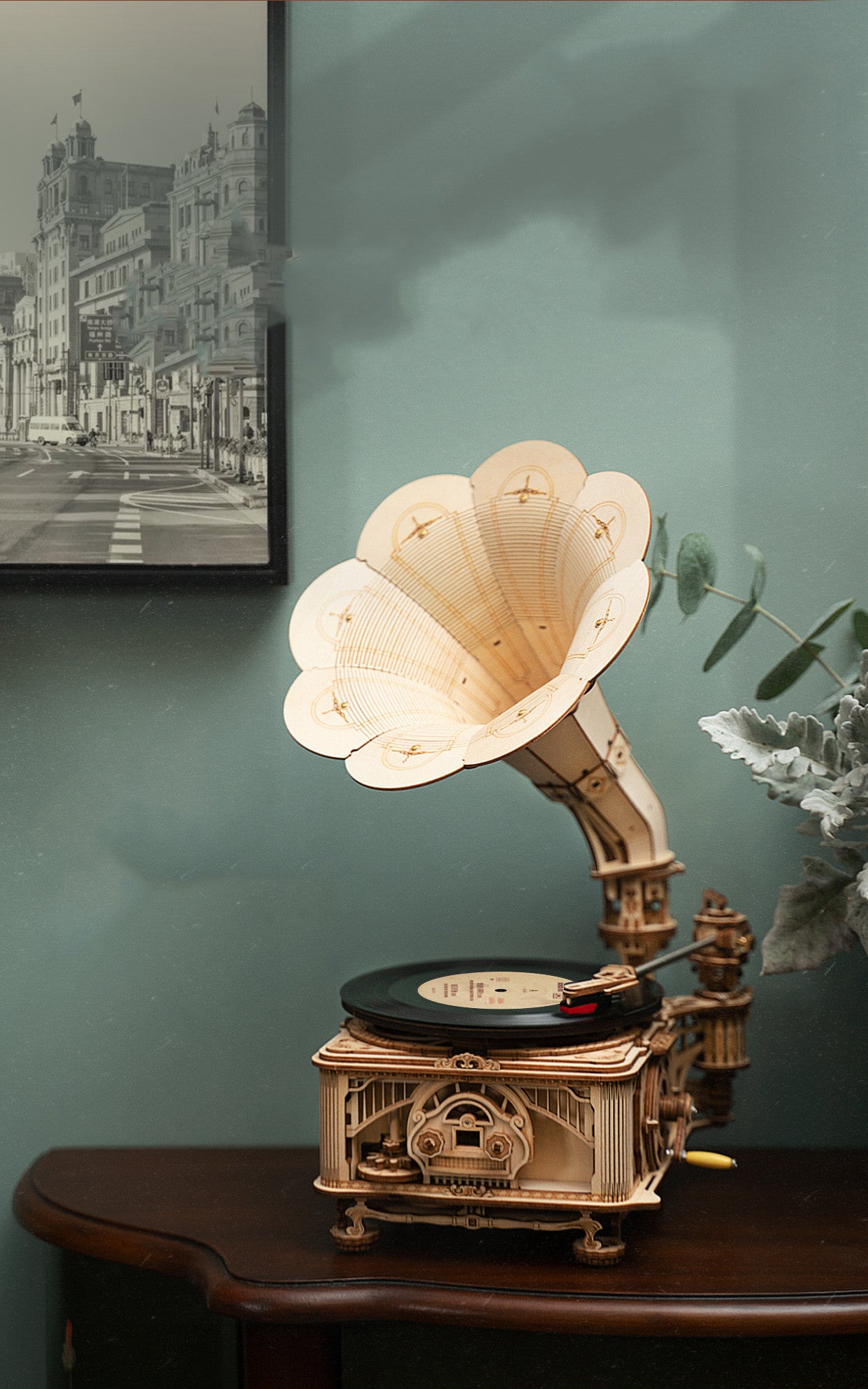 Retro Vinyl Record Living Room Decoration