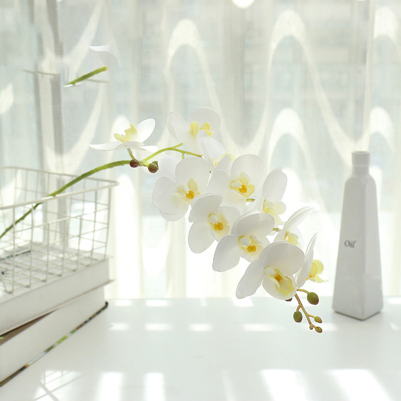 Printing Phalaenopsis Flower Bonsai Artificial Plant