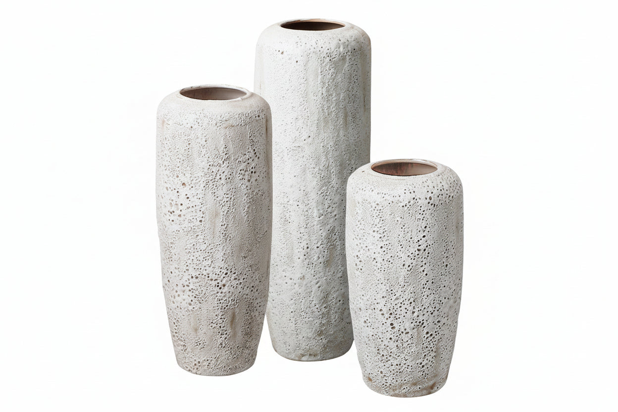 Hand-made Bump Ceramic Vase