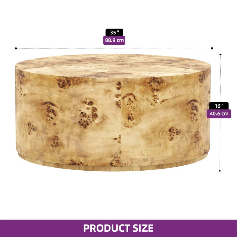 Kylie Burl Wood Coffee Table