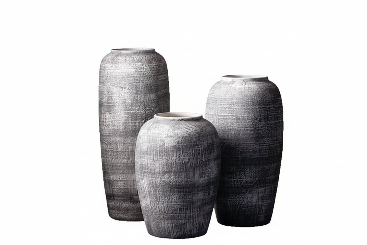 Retro Handmade Ceramic Vase