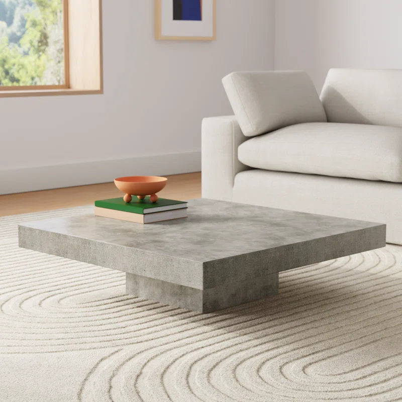 Dove Pedestal Coffee Table
