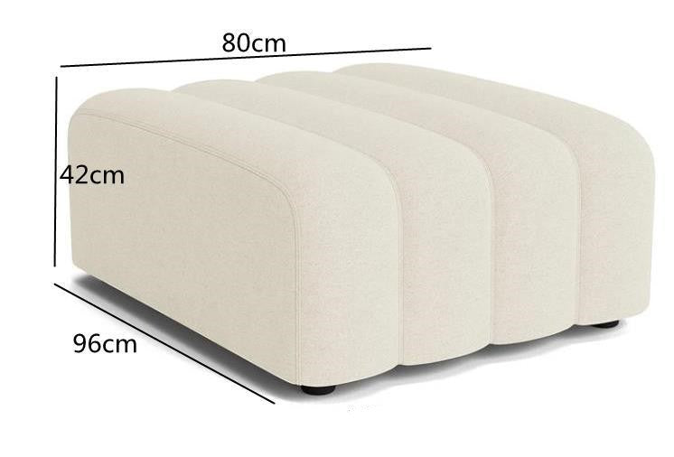 Lamb Velvet Curved Modular Sofa – Luxury Designer Couch Combo