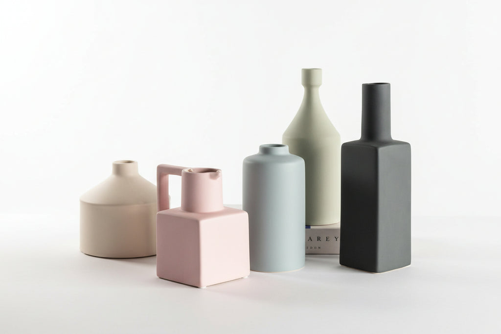 Geometric Irregular Morandi Vase