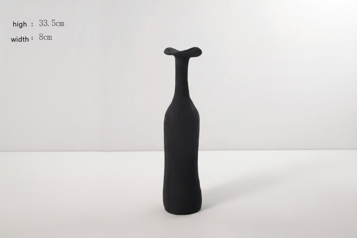 Black And White Ceramic Vase