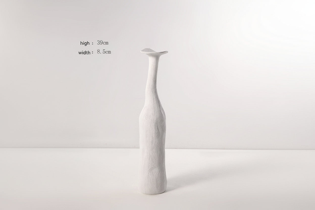 Black And White Ceramic Vase