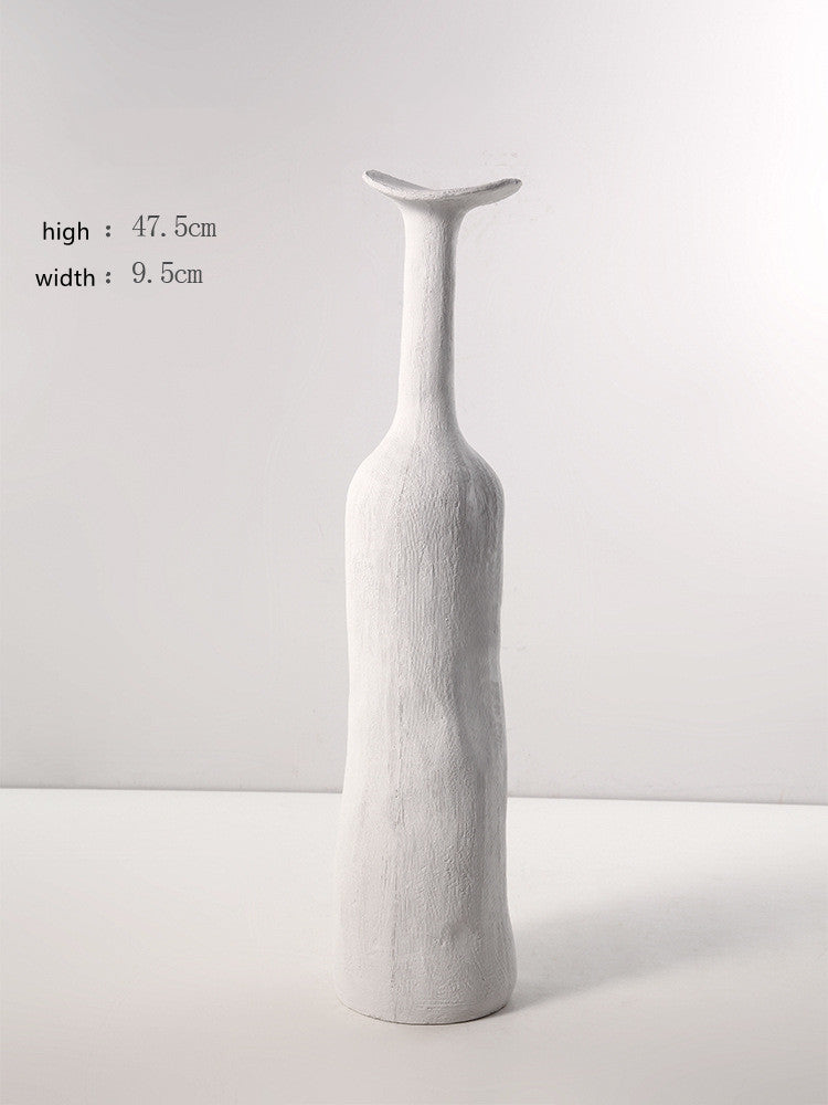 Black And White Creative Ceramic Vase Home Decoration