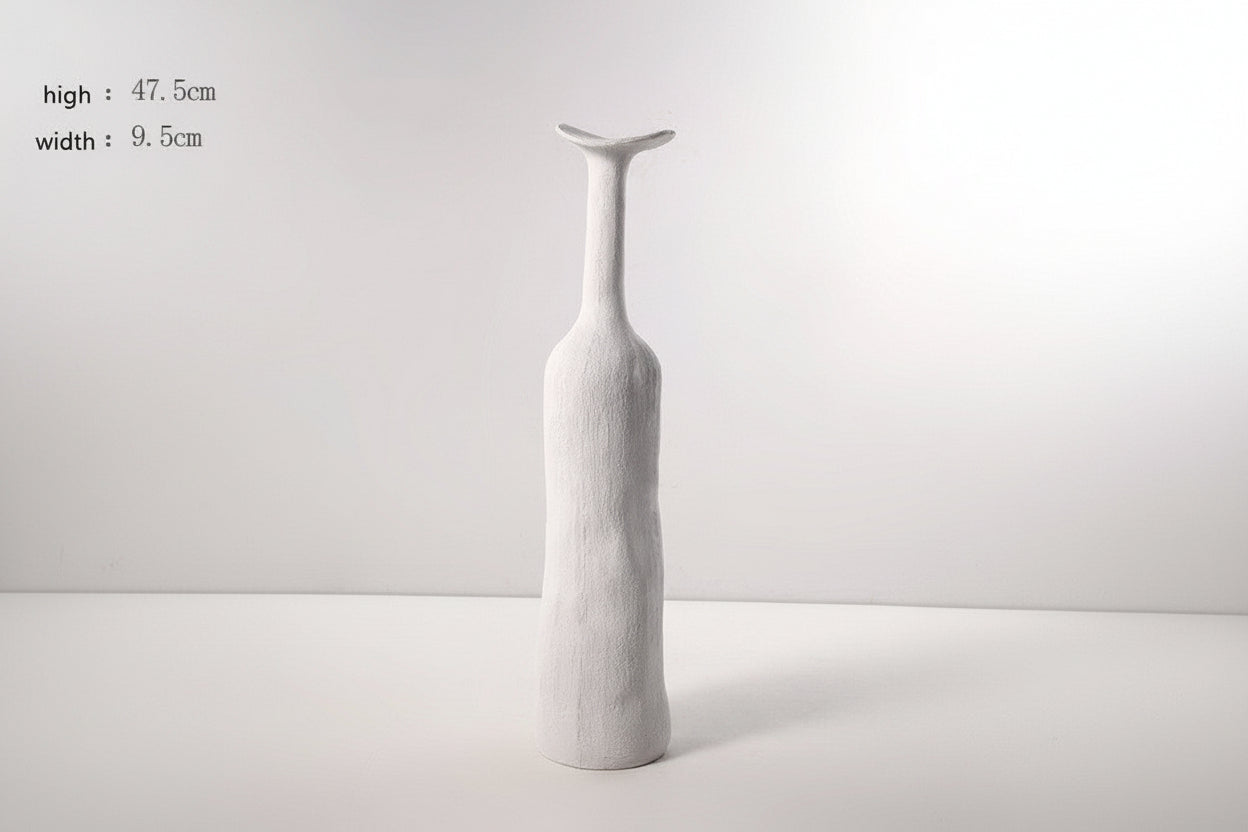 Black And White Ceramic Vase