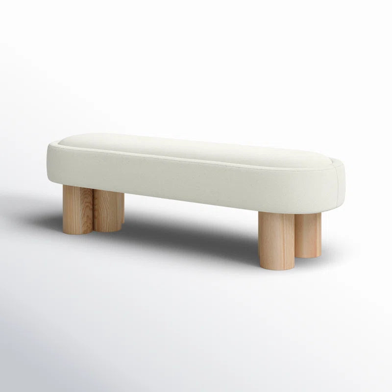 Sarro Boucle Upholstered Bench
