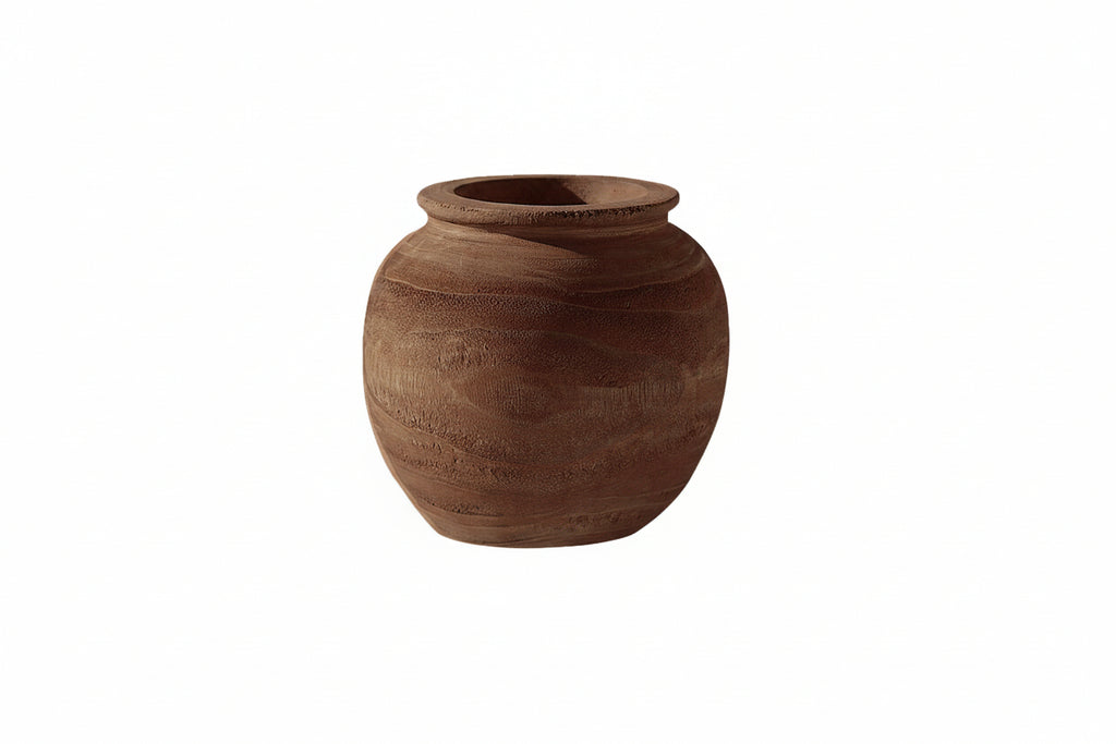 Creative Retro Wooden Vase Nordic