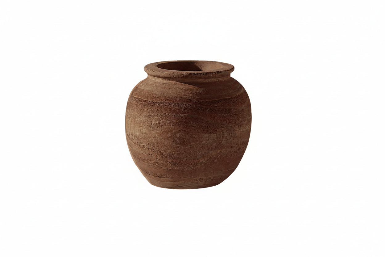 Creative Retro Wooden Vase Nordic
