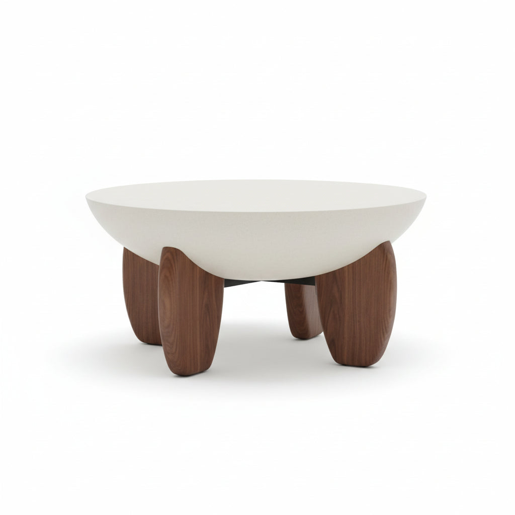 Solid Wood Coffee Table Center Table