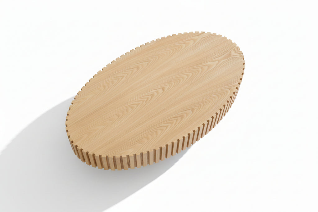 Handmade Drum Coffee Table