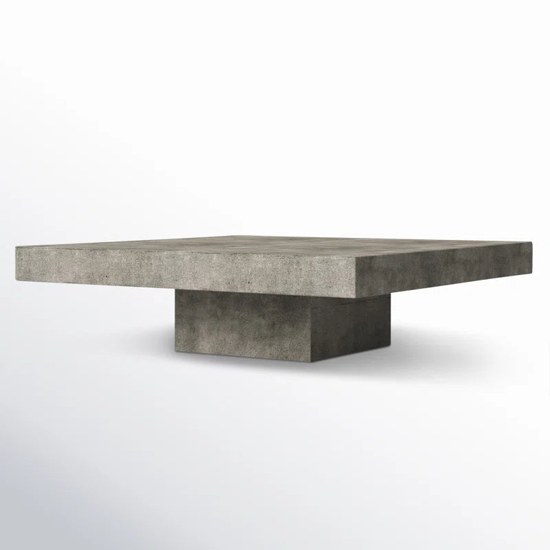 Dove Pedestal Coffee Table