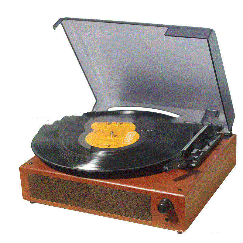 Vinyl Record Player Classic Retro Gramophone