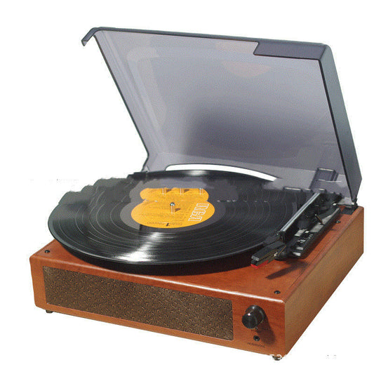 Vinyl Record Player Classic Retro Gramophone