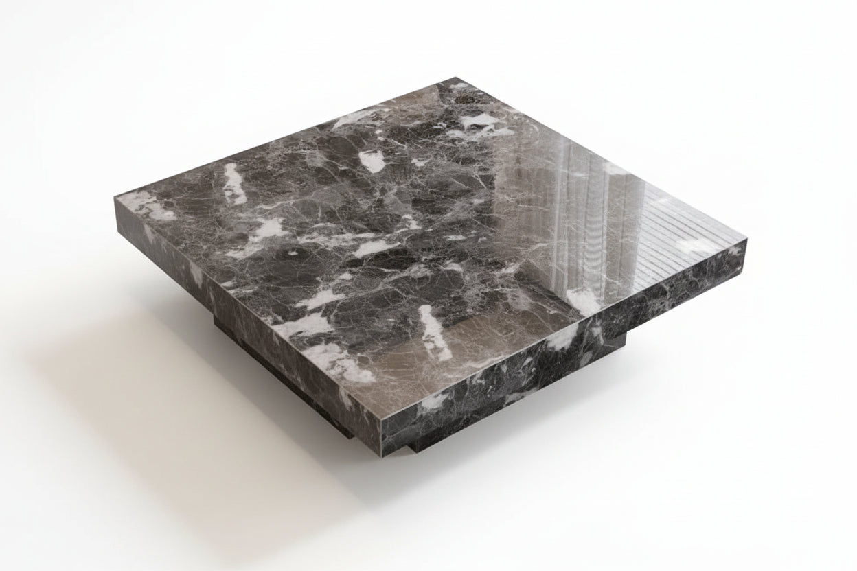 Briamarie 39.37'' Square Sintered Stone Coffee Table