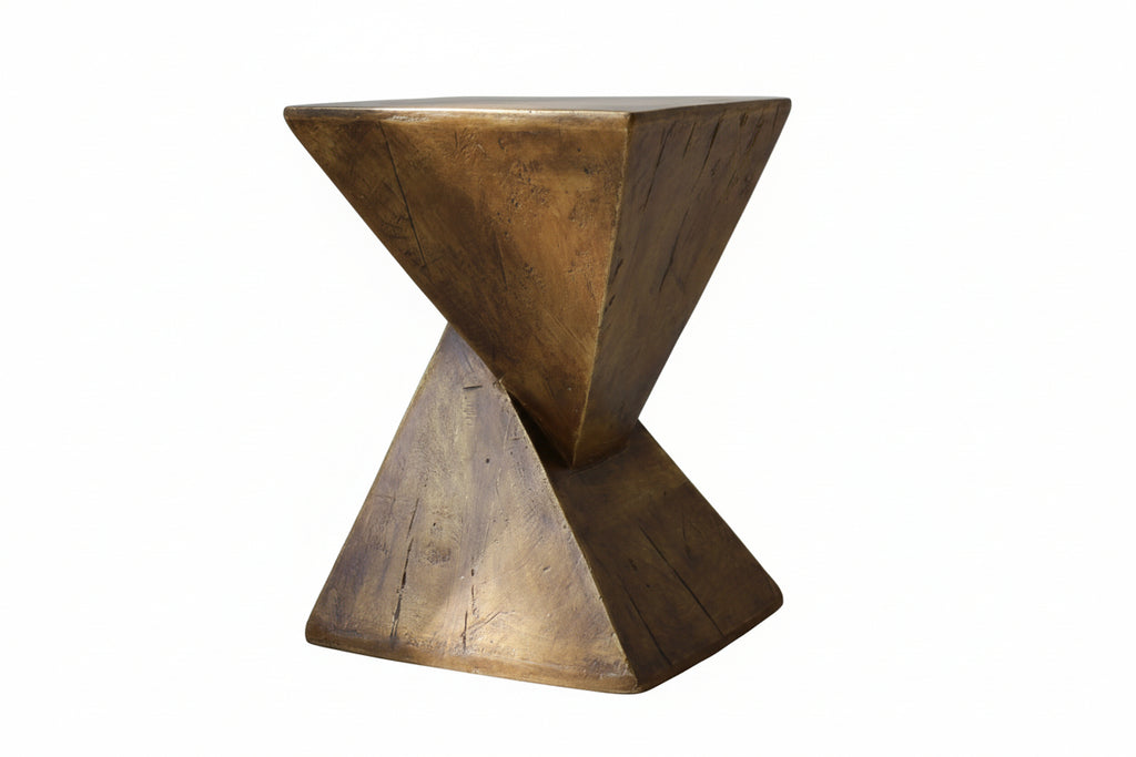 Nordic Design Edge Table| Minimalist Geometric Coffee Table