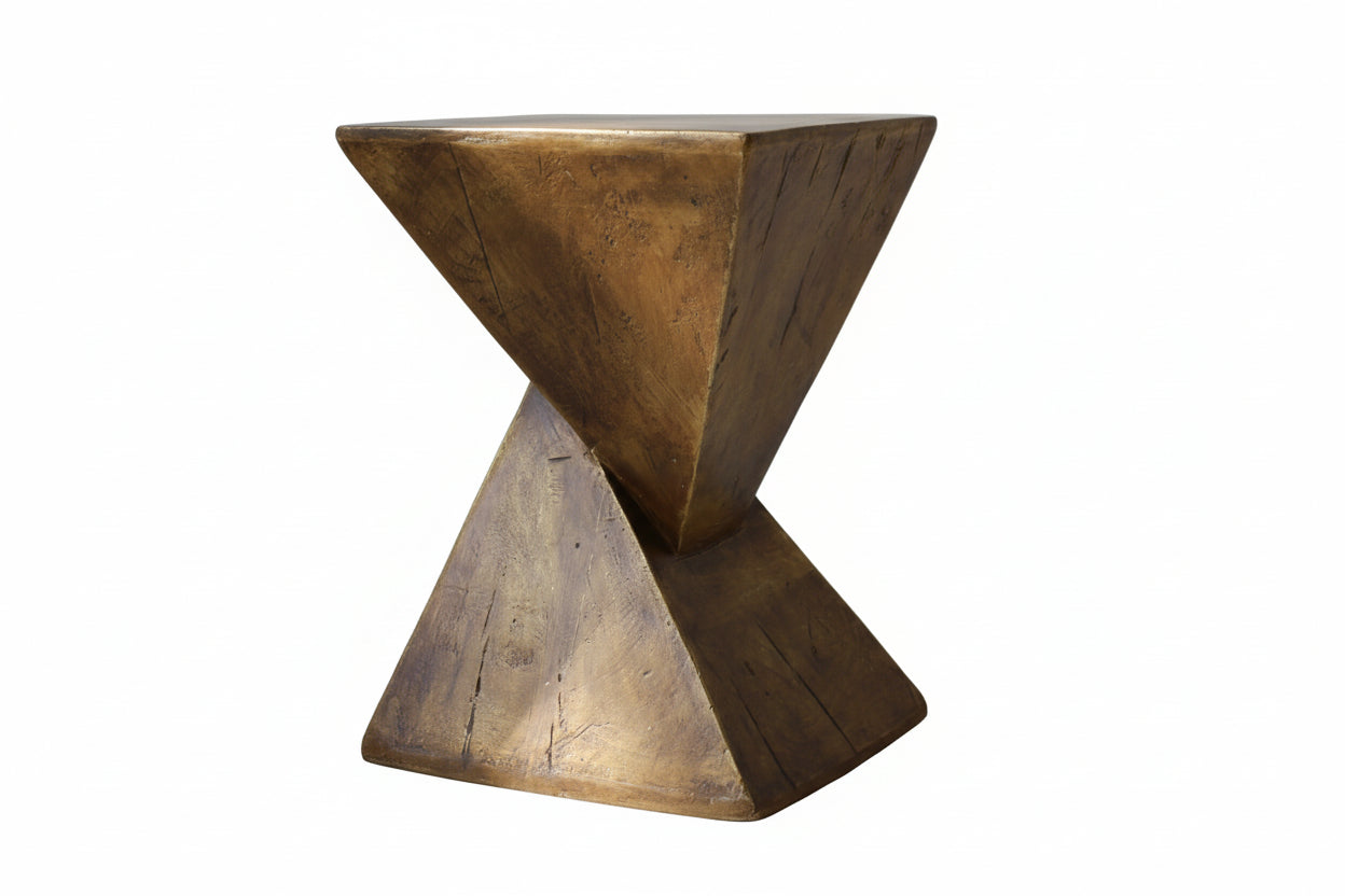 Nordic Design Edge Table| Minimalist Geometric Coffee Table