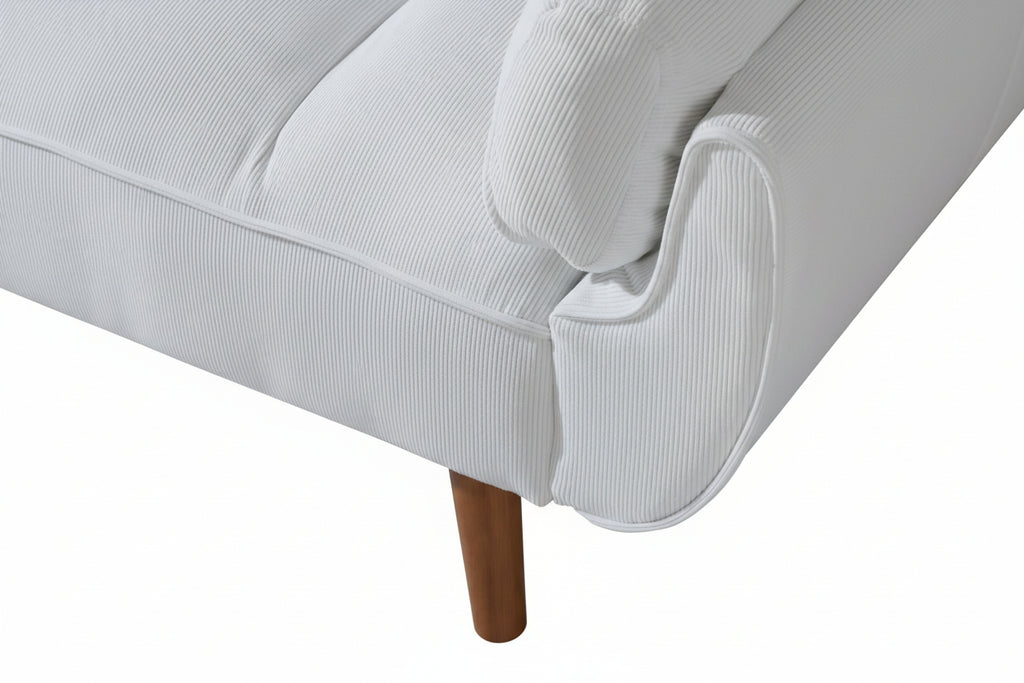 Corduroy Minimalist Comfort Sofa | Seraph & Stone