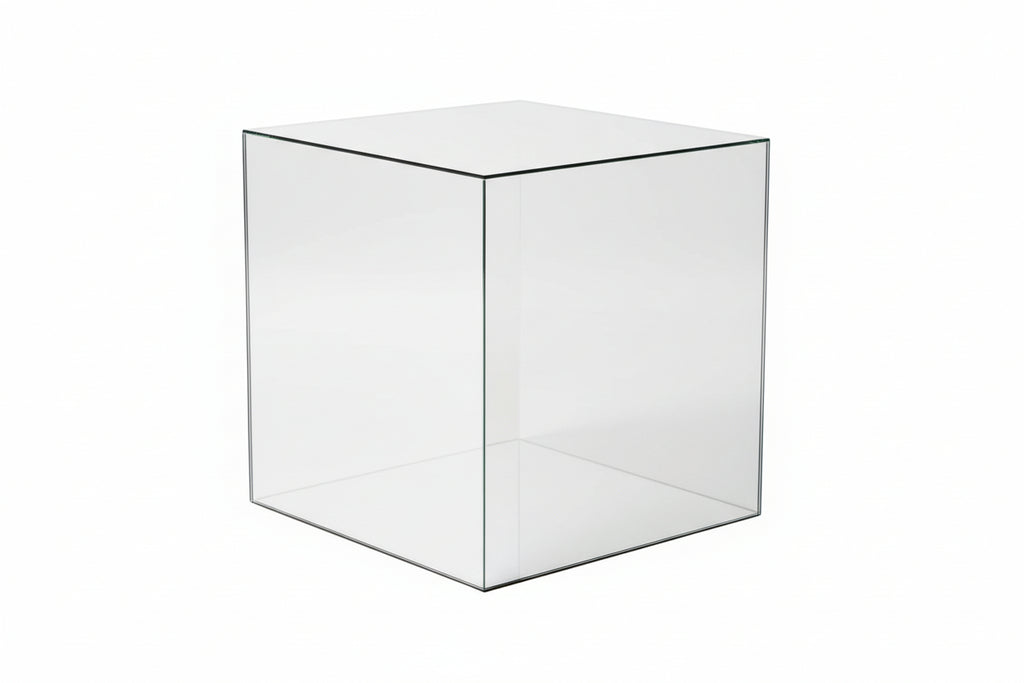 Mirror Acrylic Cube Coffee Table