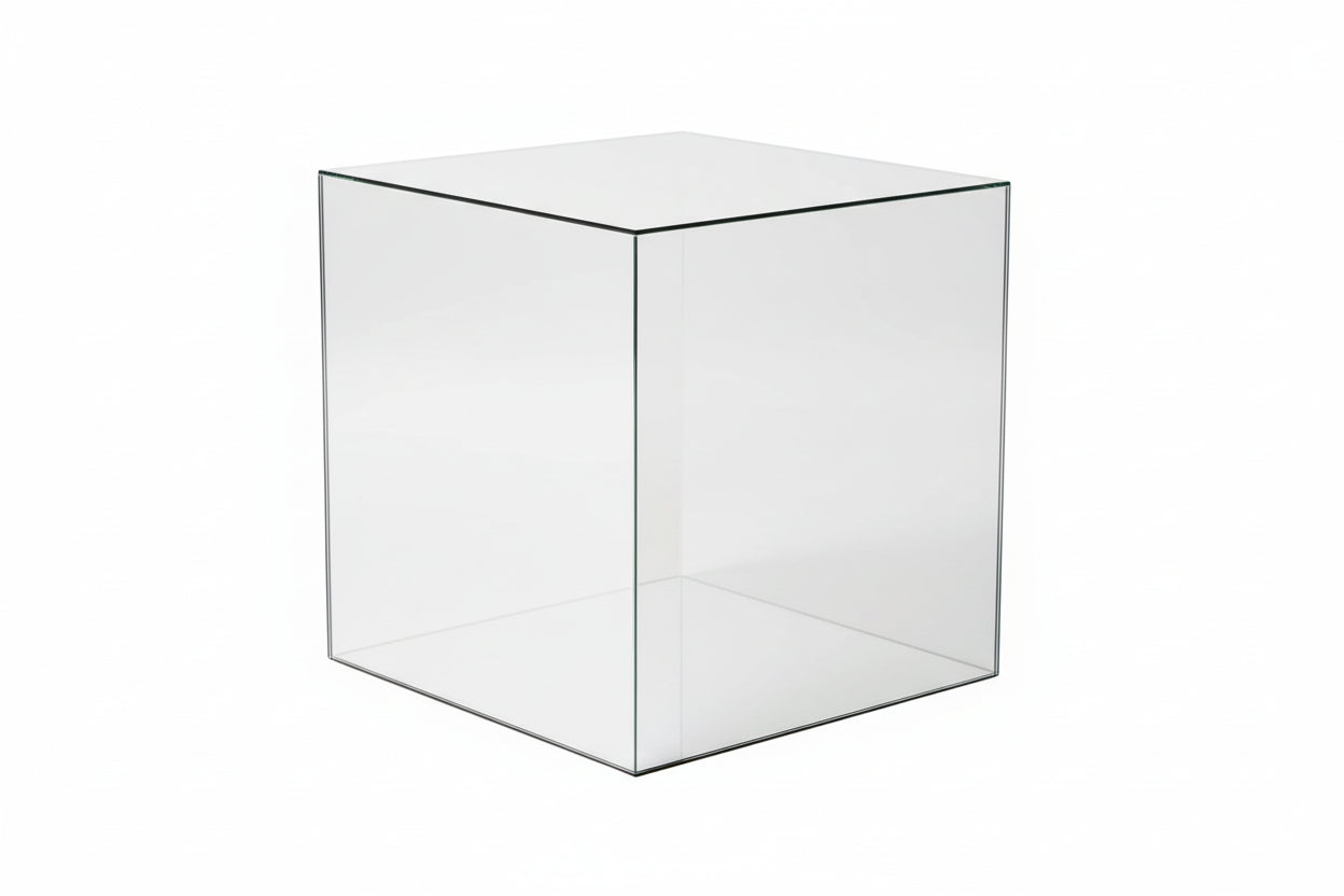 Mirror Acrylic Cube Coffee Table