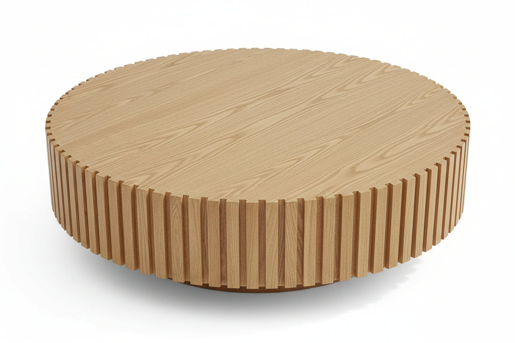 Handmade Drum Coffee Table