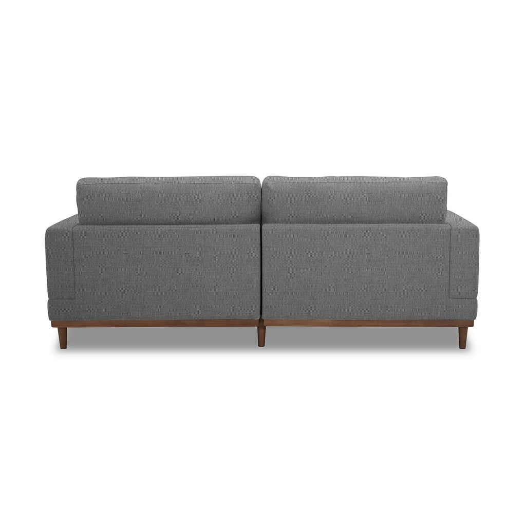 Springwood Wood Frame 83.46" Couch, Gray