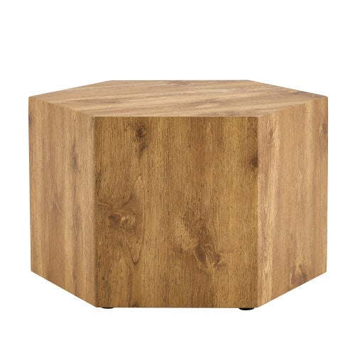 Modern Textured MDF Coffee Table – Elegant Patterned Wood Finish & Durable Design