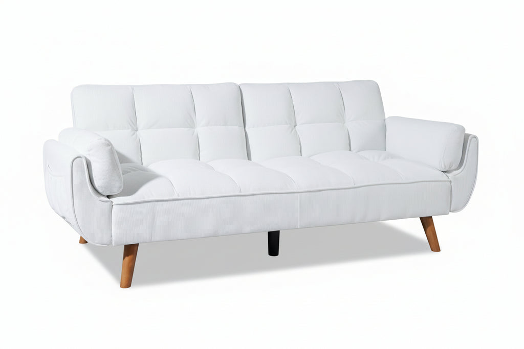 Corduroy Minimalist Comfort Sofa | Seraph & Stone
