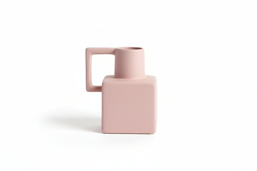 Geometric Irregular Morandi Vase