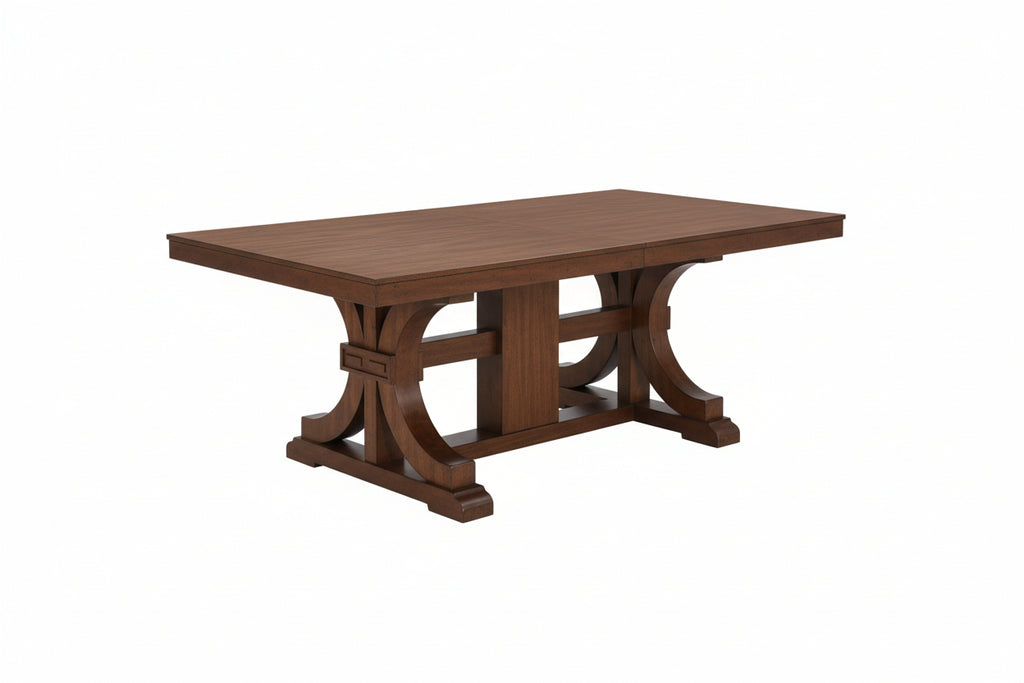 Oak Rubber Wood Dining Table