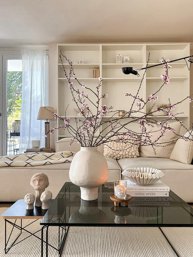 French Ceramic Vase Hallway Hydroponic Flower Chinese Ancient Style Home Opening