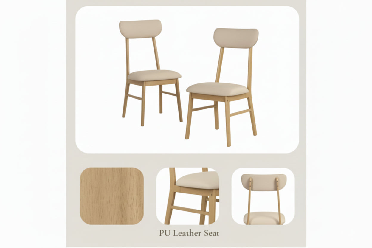 Chibidi Oak Dining Set