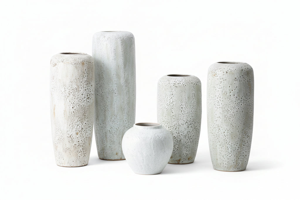 Hand-made Bump Ceramic Vase