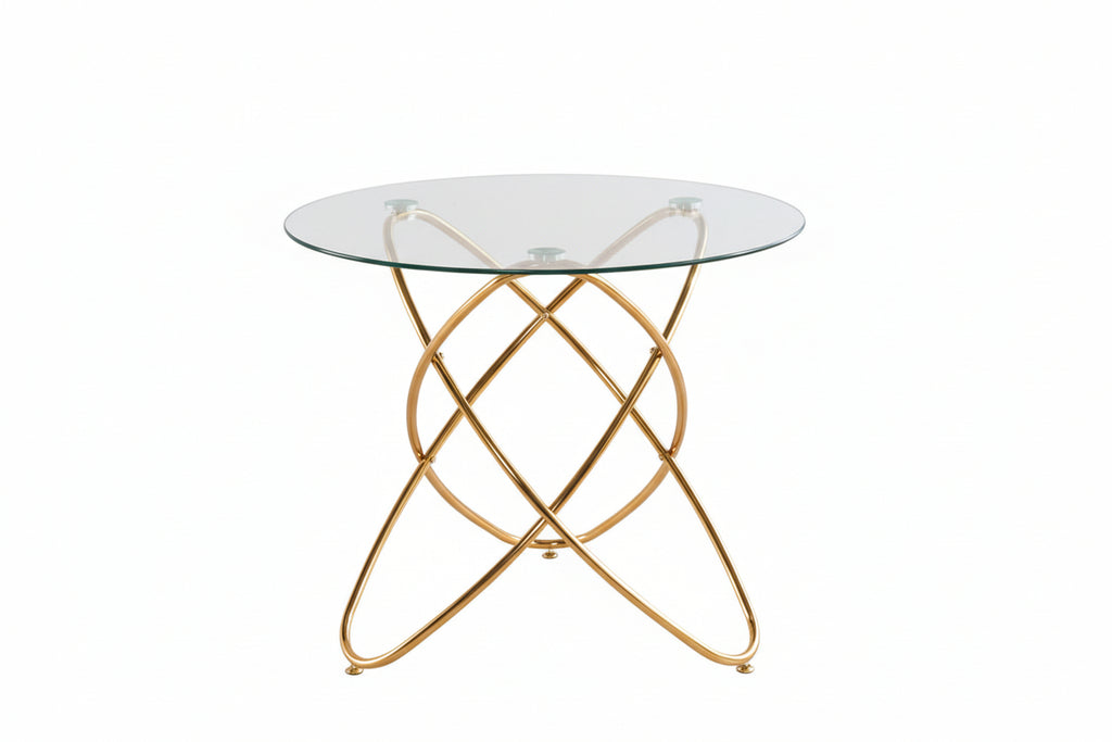 Kutchen Glass Spiral Table