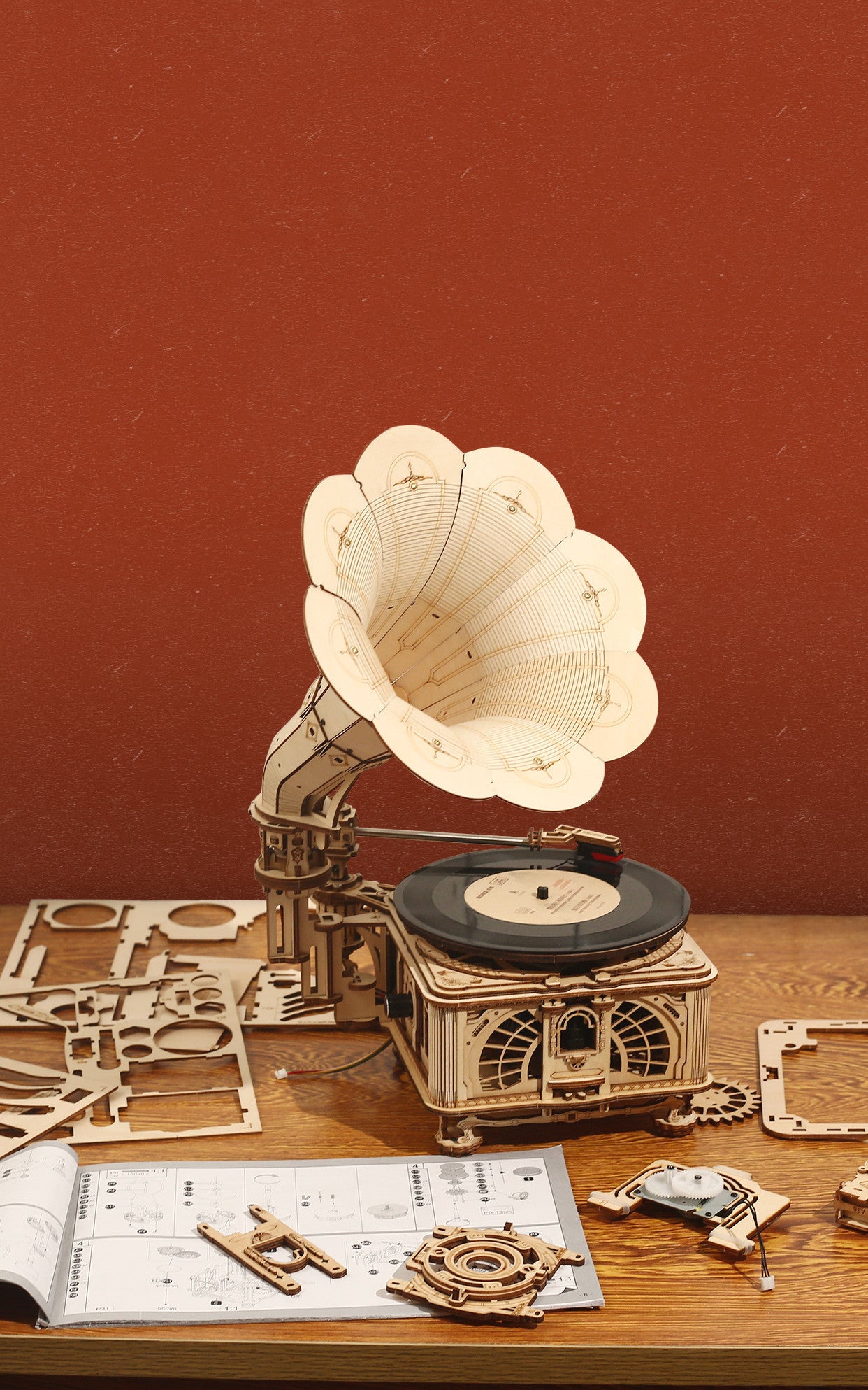 Retro Vinyl Record Living Room Decoration