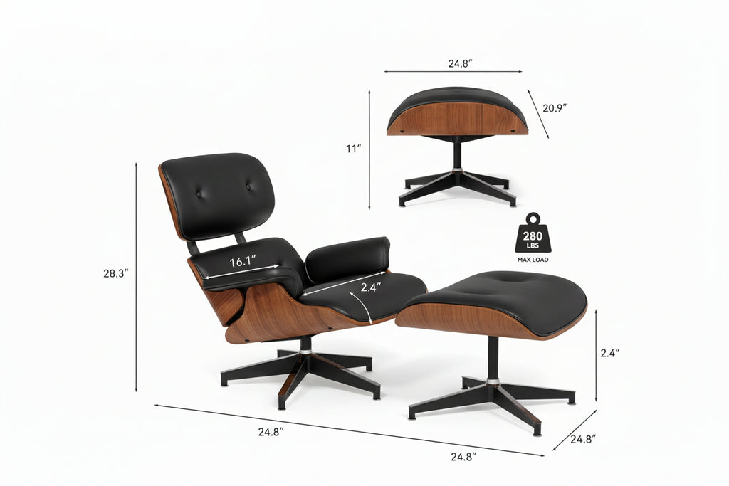 Eames Ottoman Lounge Chair