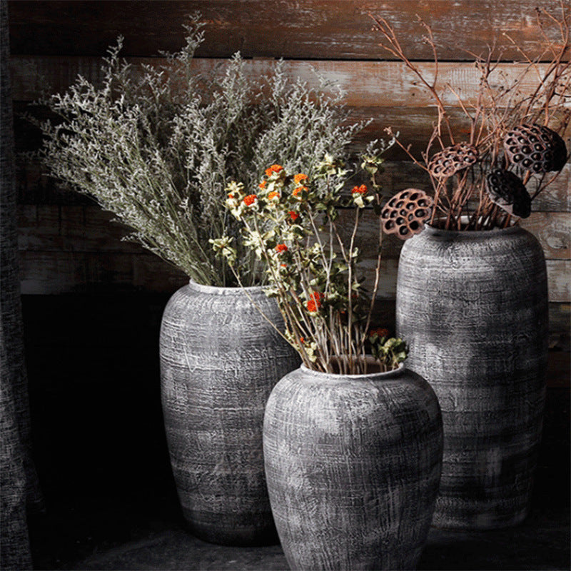 Retro Ceramic Floor-standing Large Vase