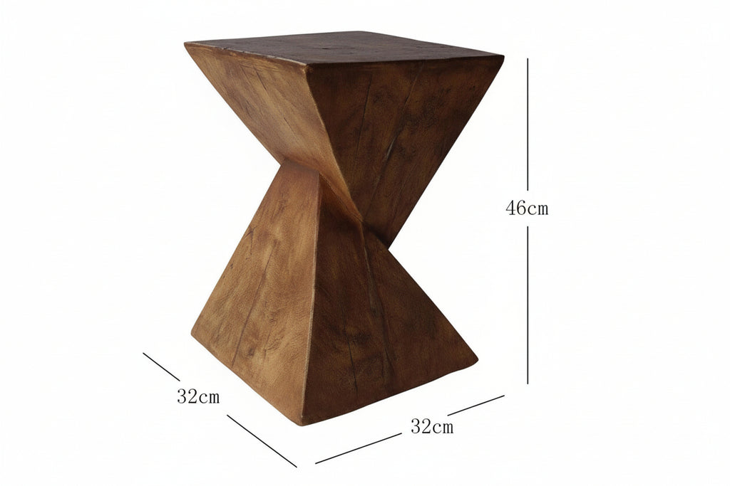 Nordic Design Edge Table| Minimalist Geometric Coffee Table