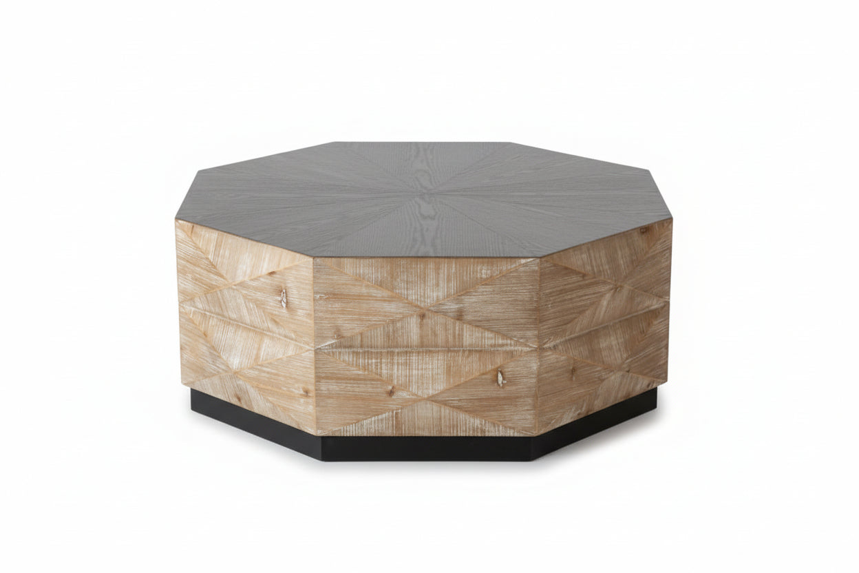 Retro Octagon Center Table