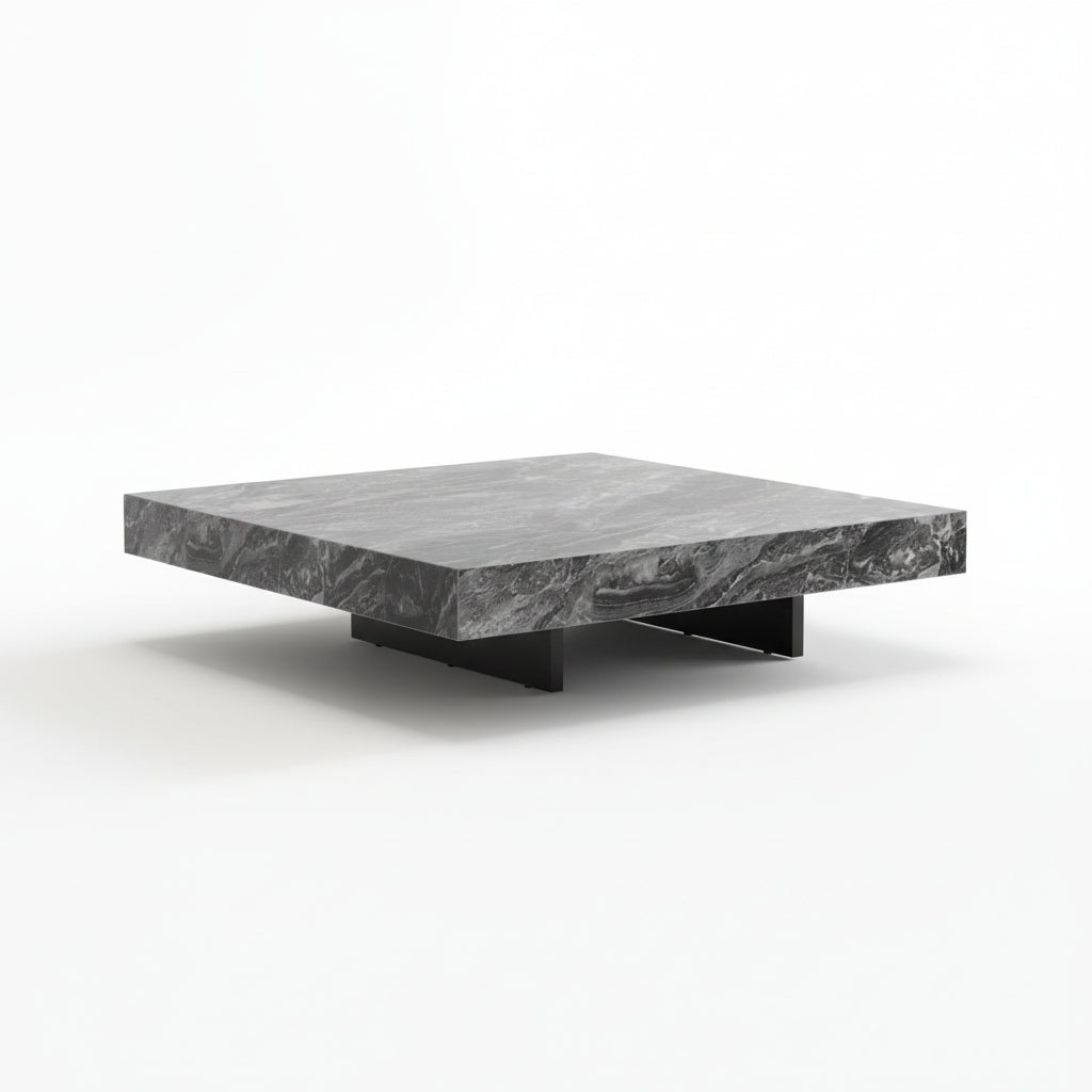 Briamarie 39.37'' Square Sintered Stone Coffee Table