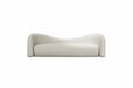 Lamb Wool Living Room Sofa| Luxe Off-White