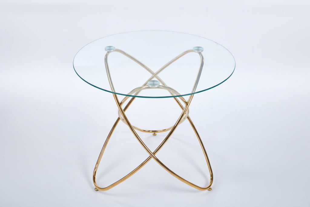 Kutchen Glass Spiral Table