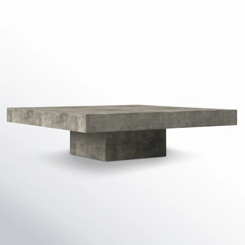 Dove Pedestal Coffee Table