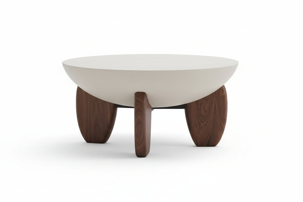 Solid Wood Coffee Table Center Table