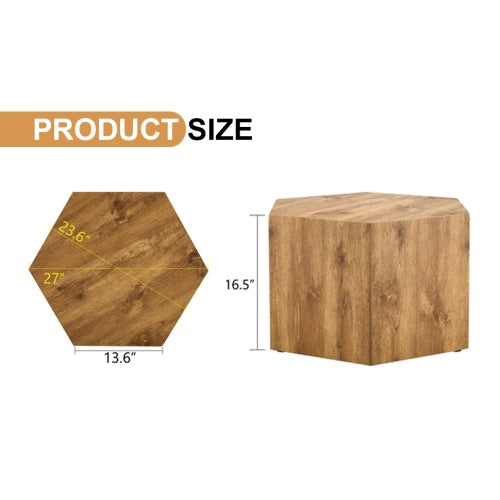 Modern Textured MDF Coffee Table – Elegant Patterned Wood Finish & Durable Design