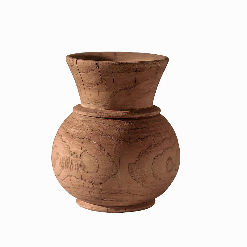 Creative Retro Wooden Vase Nordic