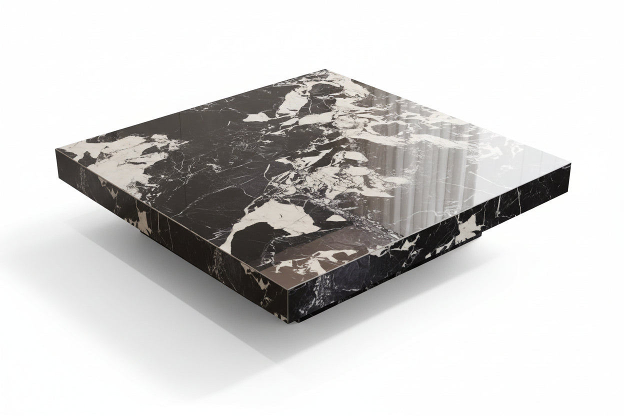 Briamarie 39.37'' Square Sintered Stone Coffee Table